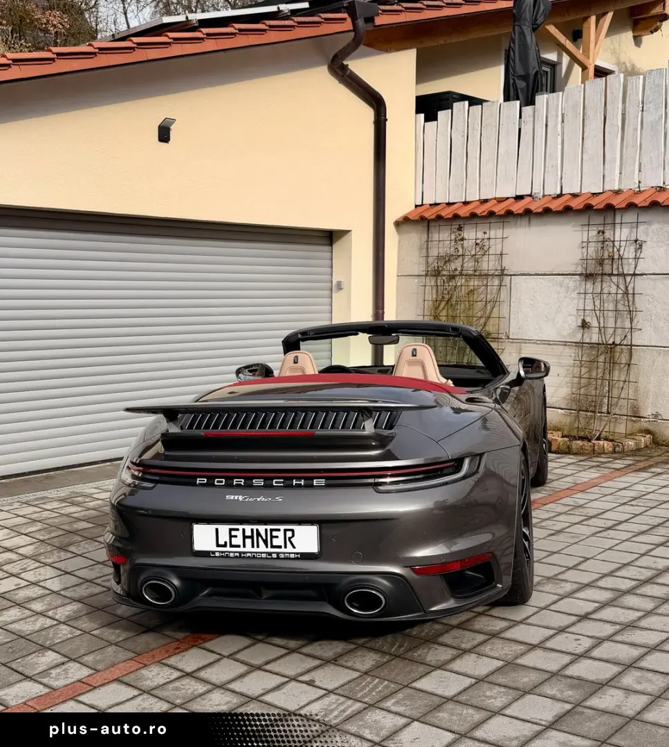 PORSCHE 992 911 Turbo S Cabriolet SITZKÜHLUNG MWST