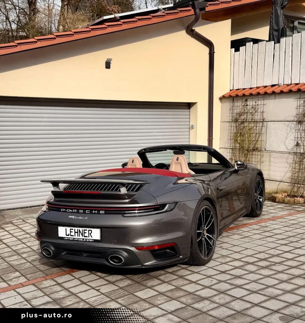 PORSCHE 992 911 Turbo S Cabriolet SITZKÜHLUNG MWST