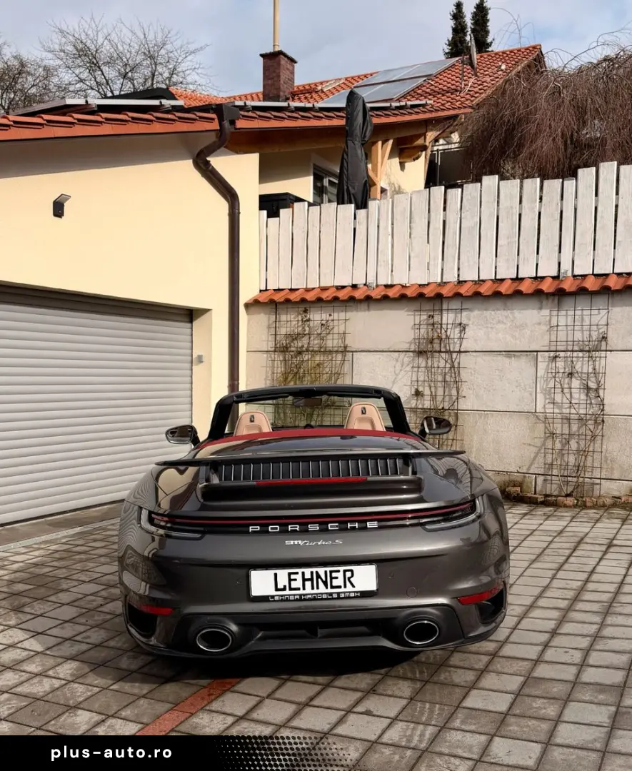 PORSCHE 992 911 Turbo S Cabriolet SITZKÜHLUNG MWST