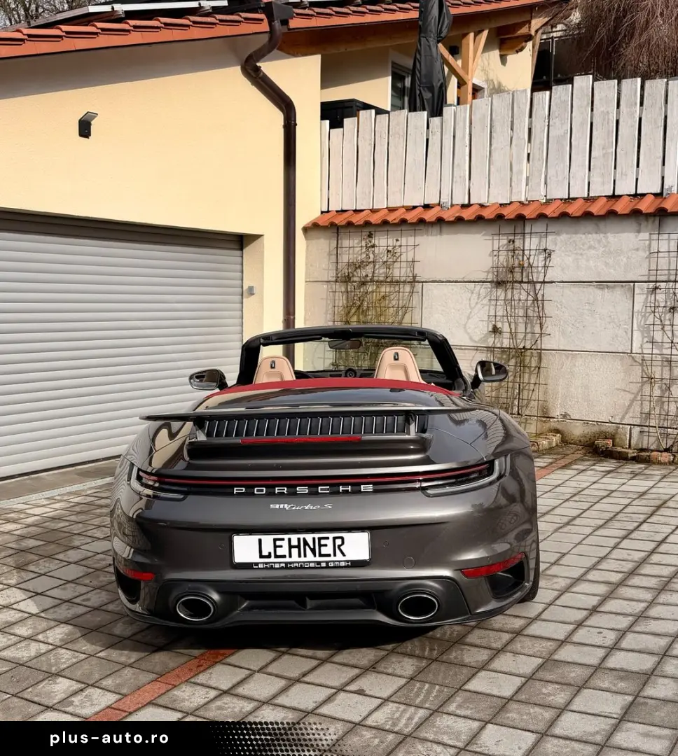 PORSCHE 992 911 Turbo S Cabriolet SITZKÜHLUNG MWST