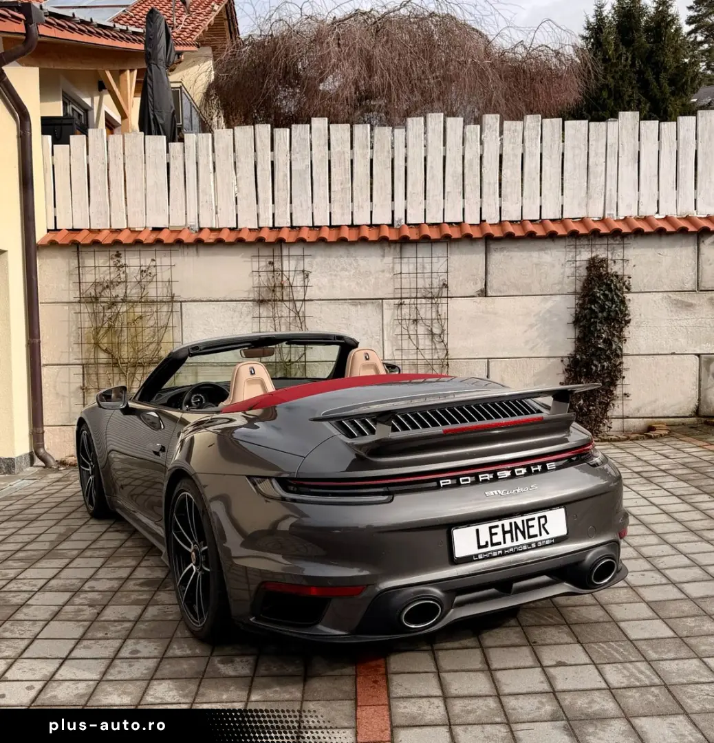 PORSCHE 992 911 Turbo S Cabriolet SITZKÜHLUNG MWST