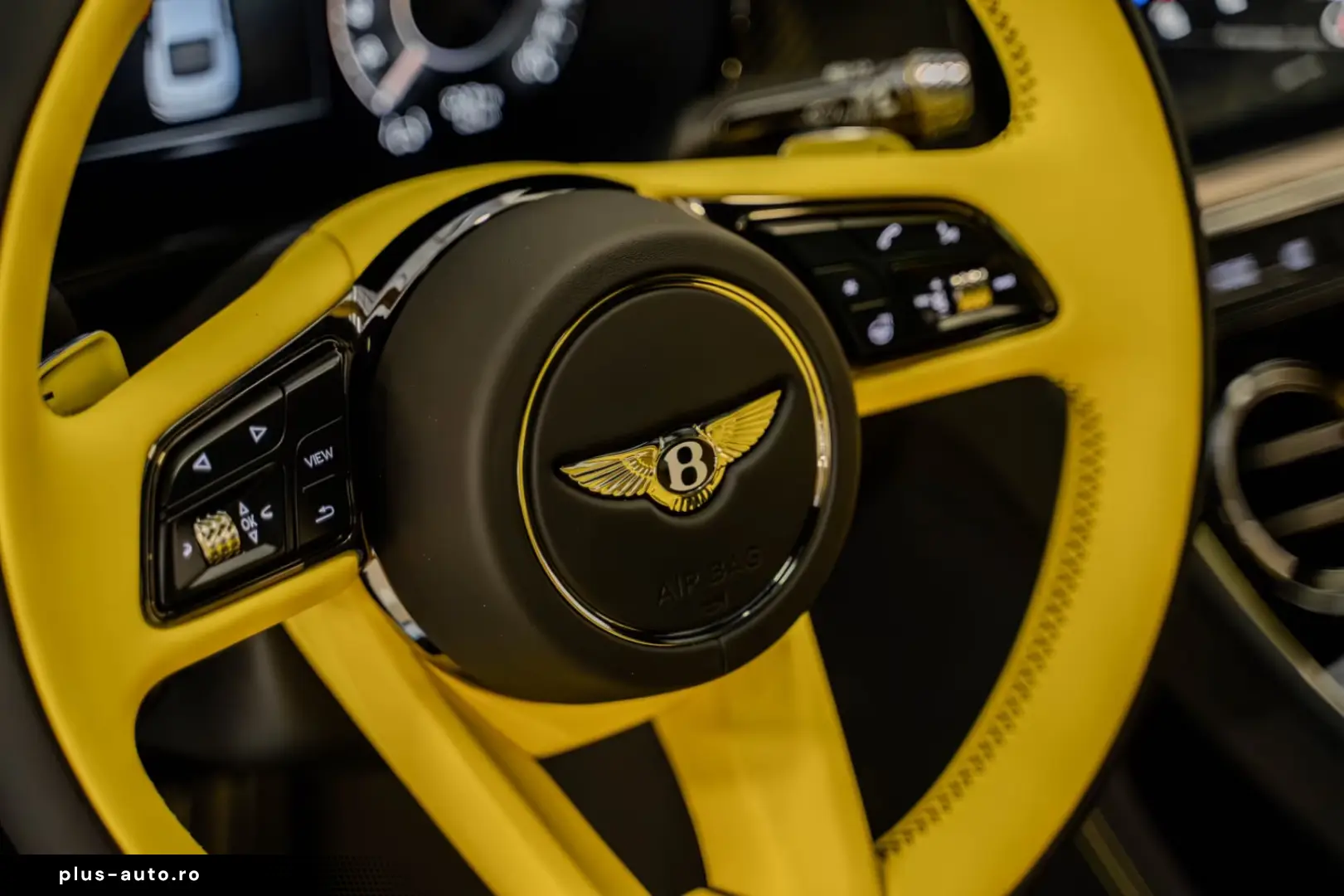 Bentley Continental GT  FULL YELLOW NAIM MULLINER