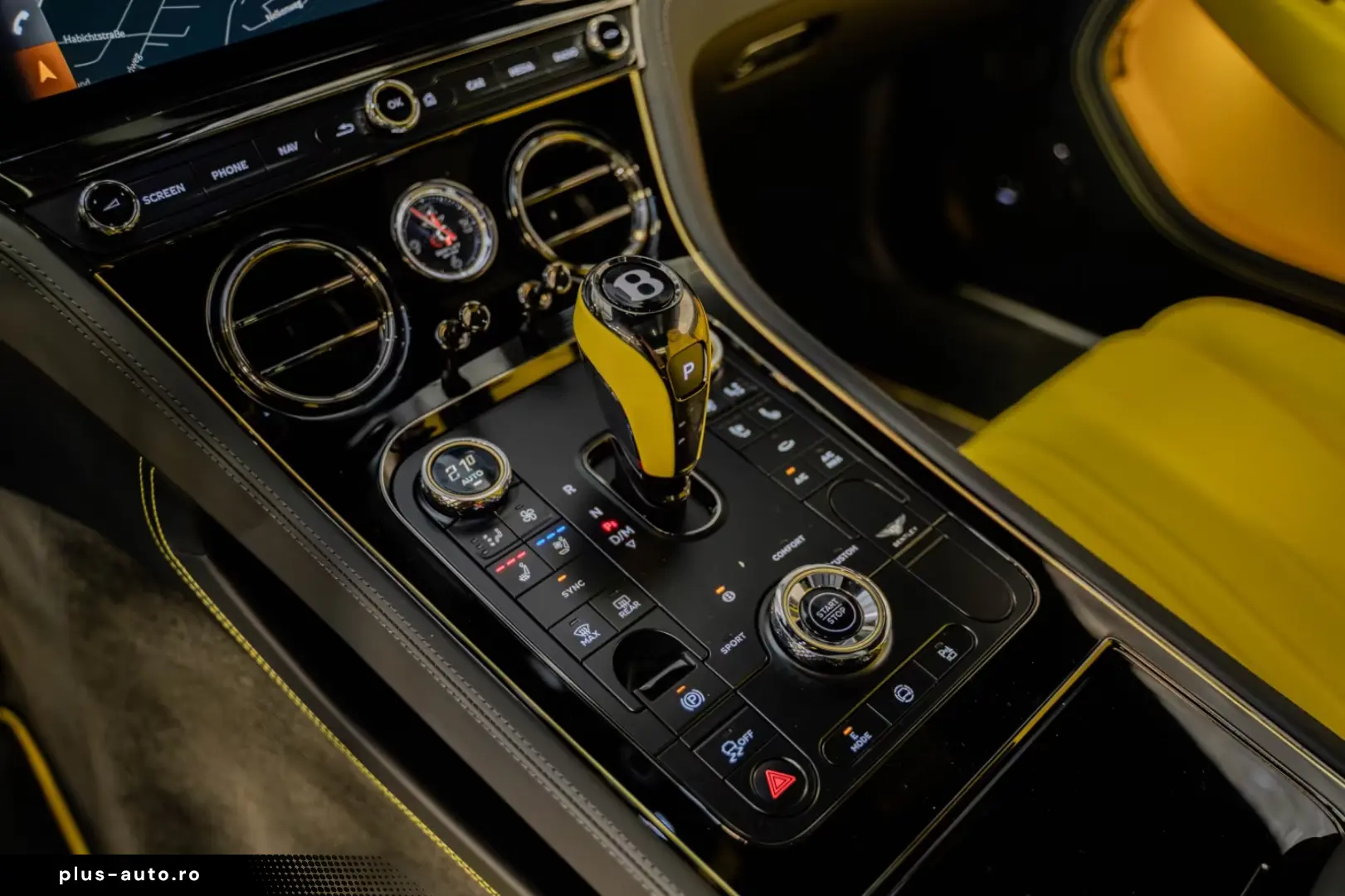 Bentley Continental GT  FULL YELLOW NAIM MULLINER