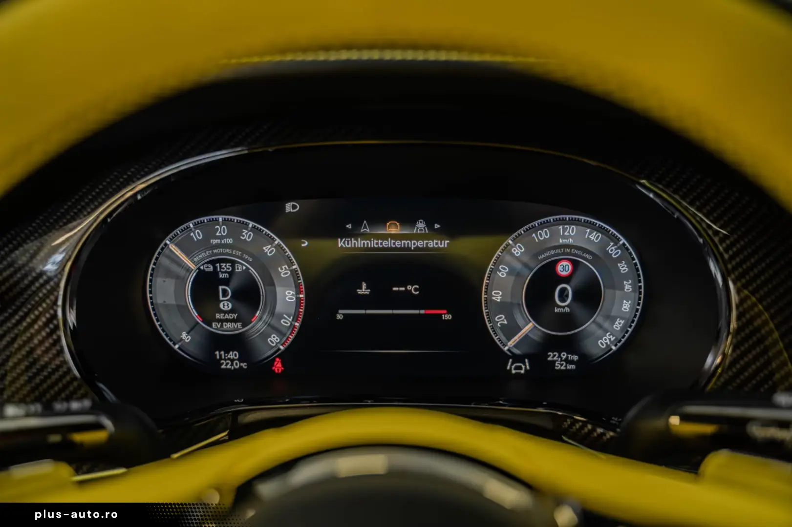 Bentley Continental GT  FULL YELLOW NAIM MULLINER