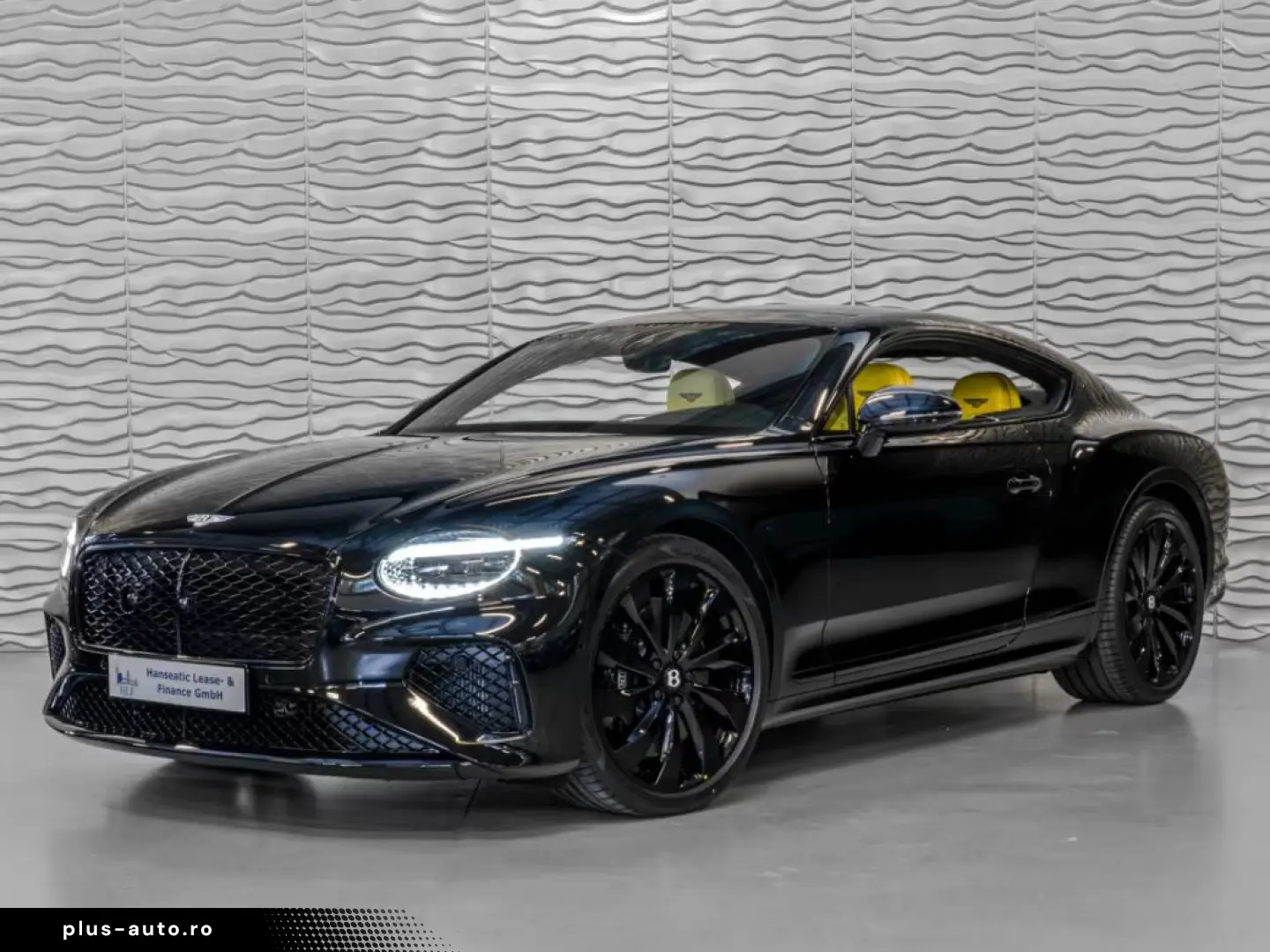 Bentley Continental GT  FULL YELLOW NAIM MULLINER