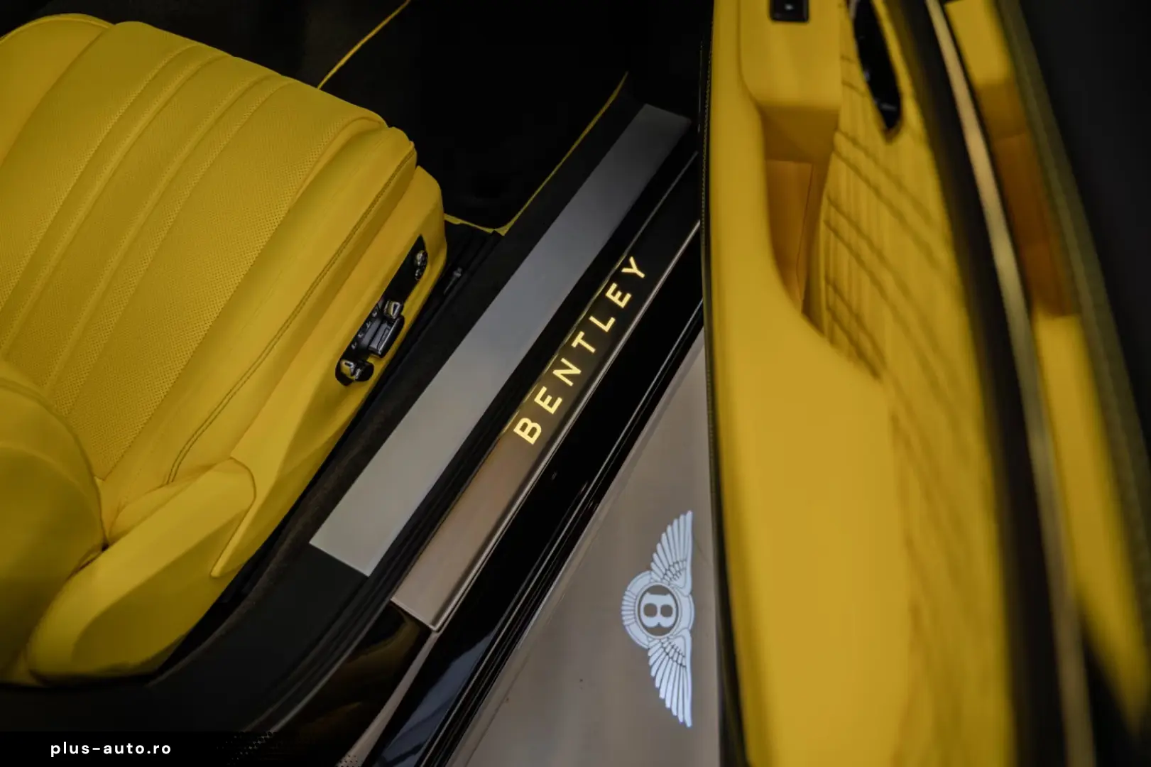 Bentley Continental GT  FULL YELLOW NAIM MULLINER