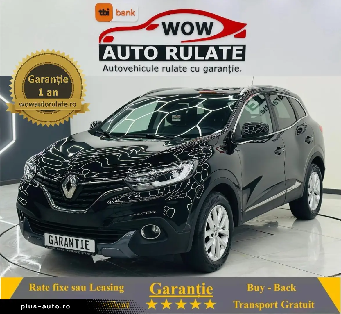 RENAULT KADJAR 2017 1.6D E6 Garantie 12Luni Rate Avans 0 Doa