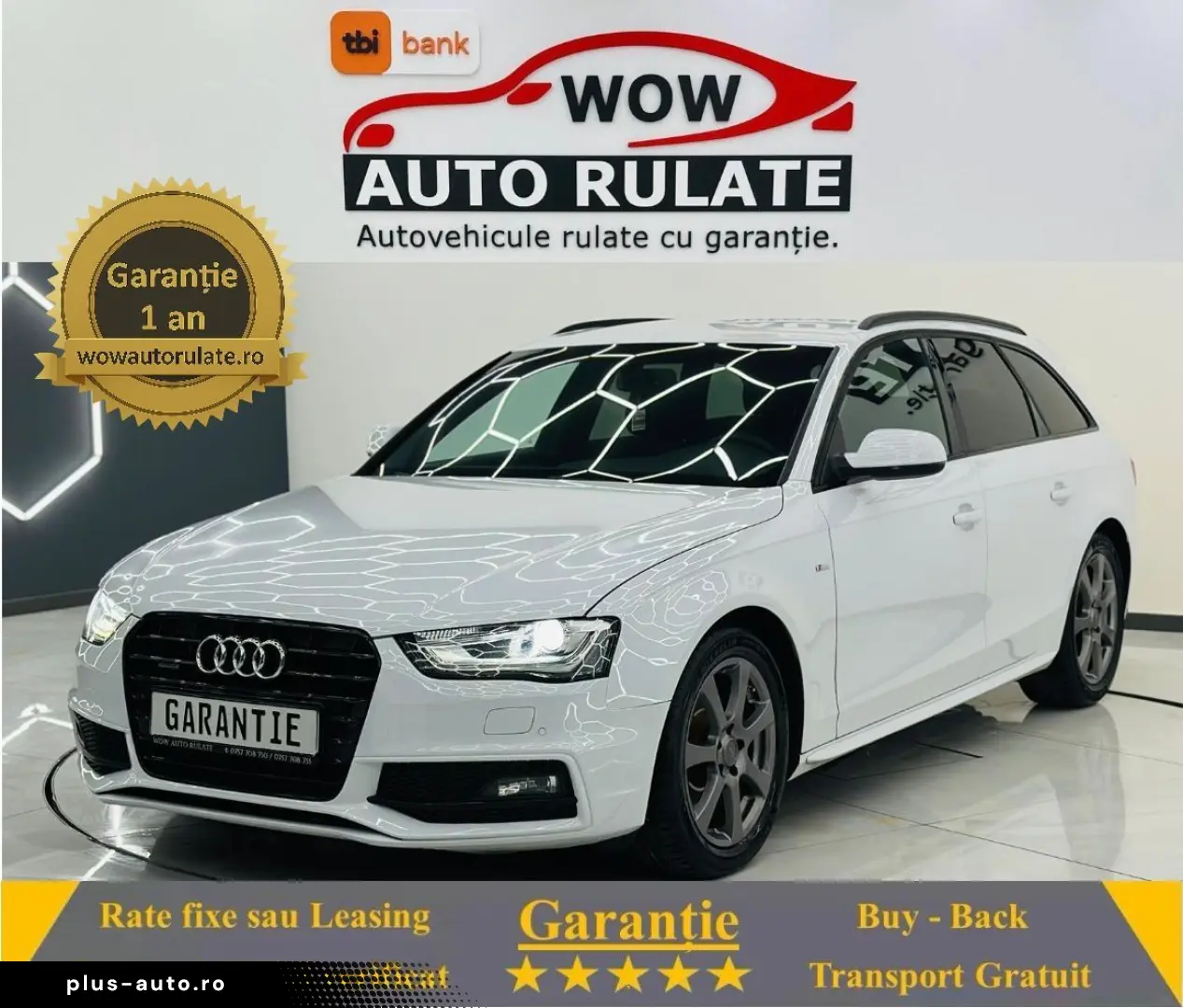 AUDI A4 2015 2.0D E5 Garantie 12 Luni Rate Avans 0 Doar Cu B