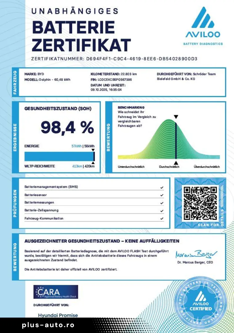 BYD Dolphin 60 KWh Comfort LED NAVI KAMERA
