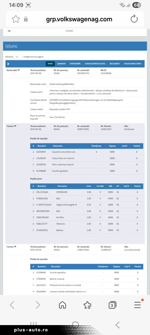 VW GOLF 8 2.0 TDI AUTOMAT