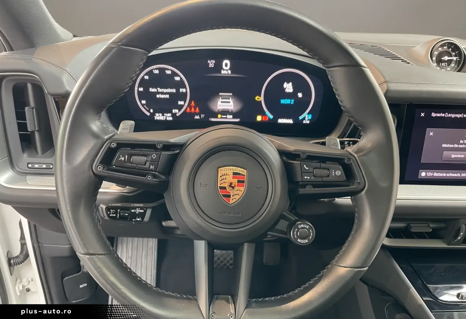 Porsche Cayenne Coupe InnoDrive Head-Up Surround-