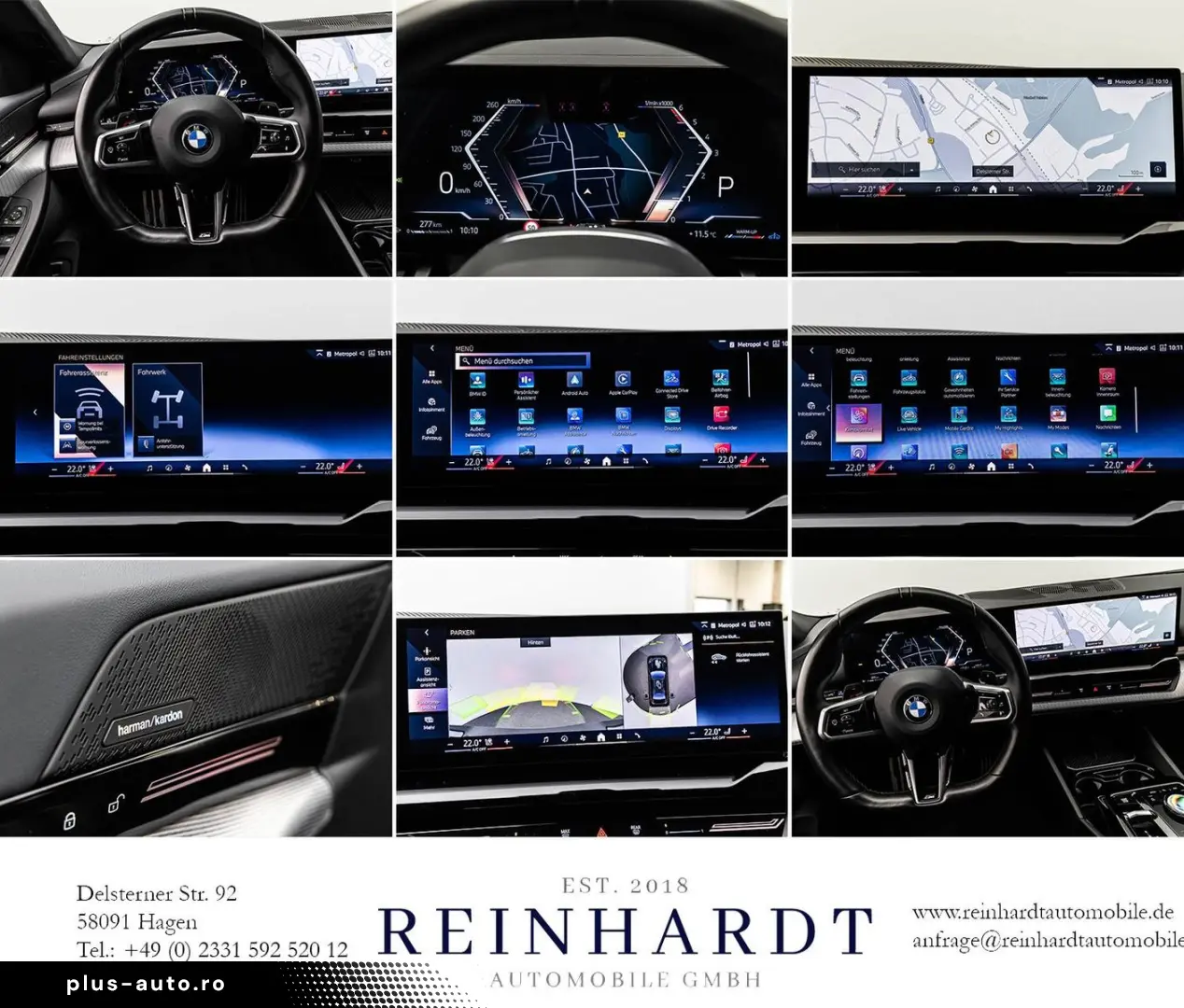 BMW 520d LIMOUSINE M SPORT PRO ICONIC ACC HuD 360