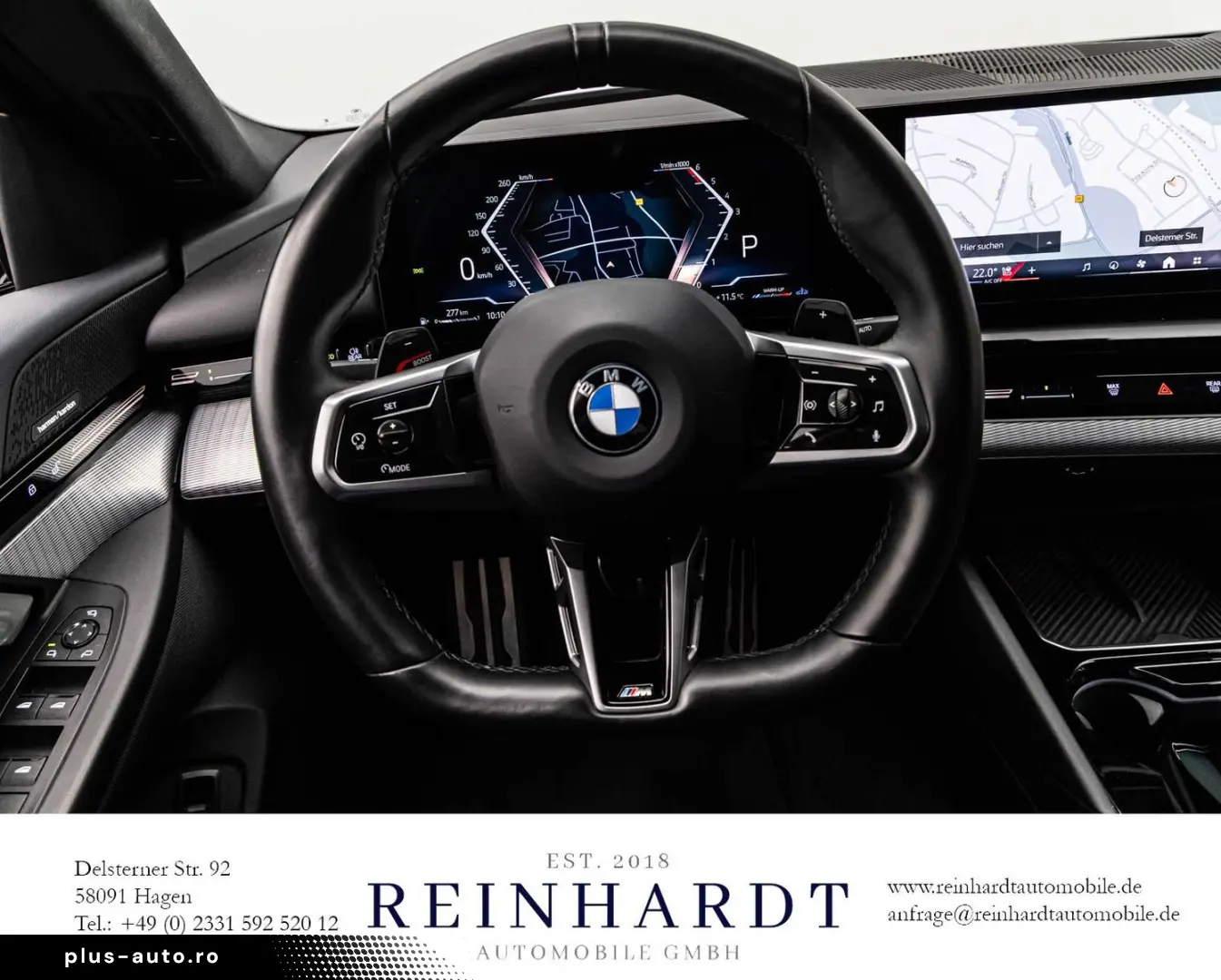 BMW 520d LIMOUSINE M SPORT PRO ICONIC ACC HuD 360