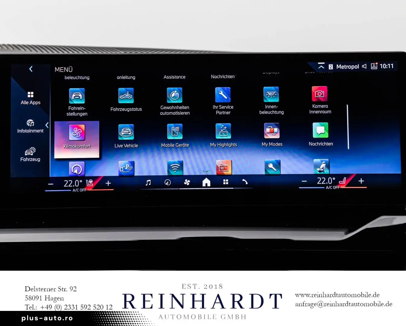 BMW 520d LIMOUSINE M SPORT PRO ICONIC ACC HuD 360