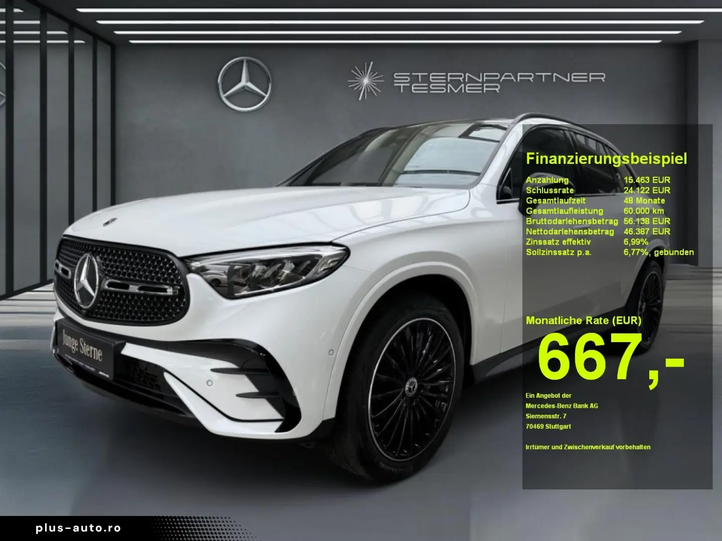 MERCEDES-BENZ GLC 300 e 4M AMG NIGHT PANO HUD AHK MBUX