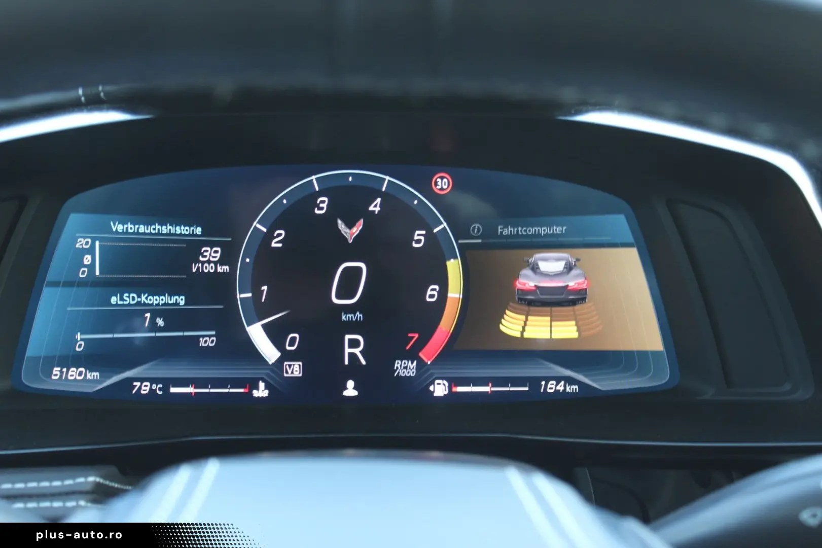 CORVETTE C8 Stingray Cabrio 3LT Z51 6 2l V8   Front Lift