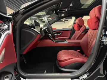 MERCEDES-BENZ S 580 4M AMG Pano HuD 10 HAL LederExklusivROT