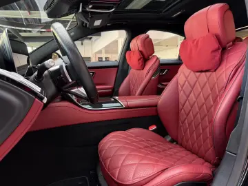 MERCEDES-BENZ S 580 4M AMG Pano HuD 10 HAL LederExklusivROT