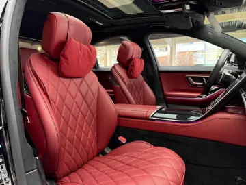 MERCEDES-BENZ S 580 4M AMG Pano HuD 10 HAL LederExklusivROT