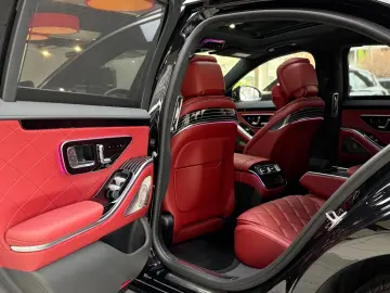 MERCEDES-BENZ S 580 4M AMG Pano HuD 10 HAL LederExklusivROT