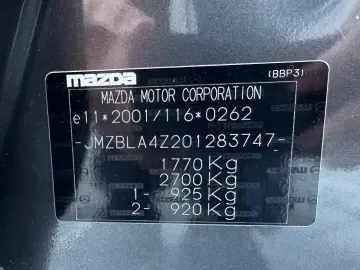 MAZDA 3   FAB 09.2011   1.6 BENZINA 105CP   EURO 5