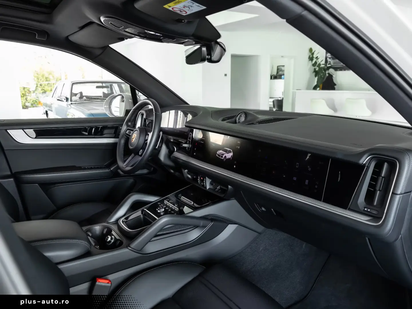 Porsche Cayenne E-Hybrid Pano Luft Beifahrerdisplay