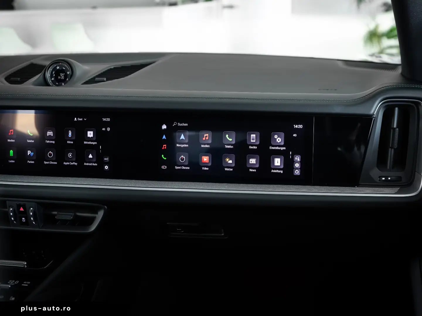 Porsche Cayenne E-Hybrid Pano Luft Beifahrerdisplay