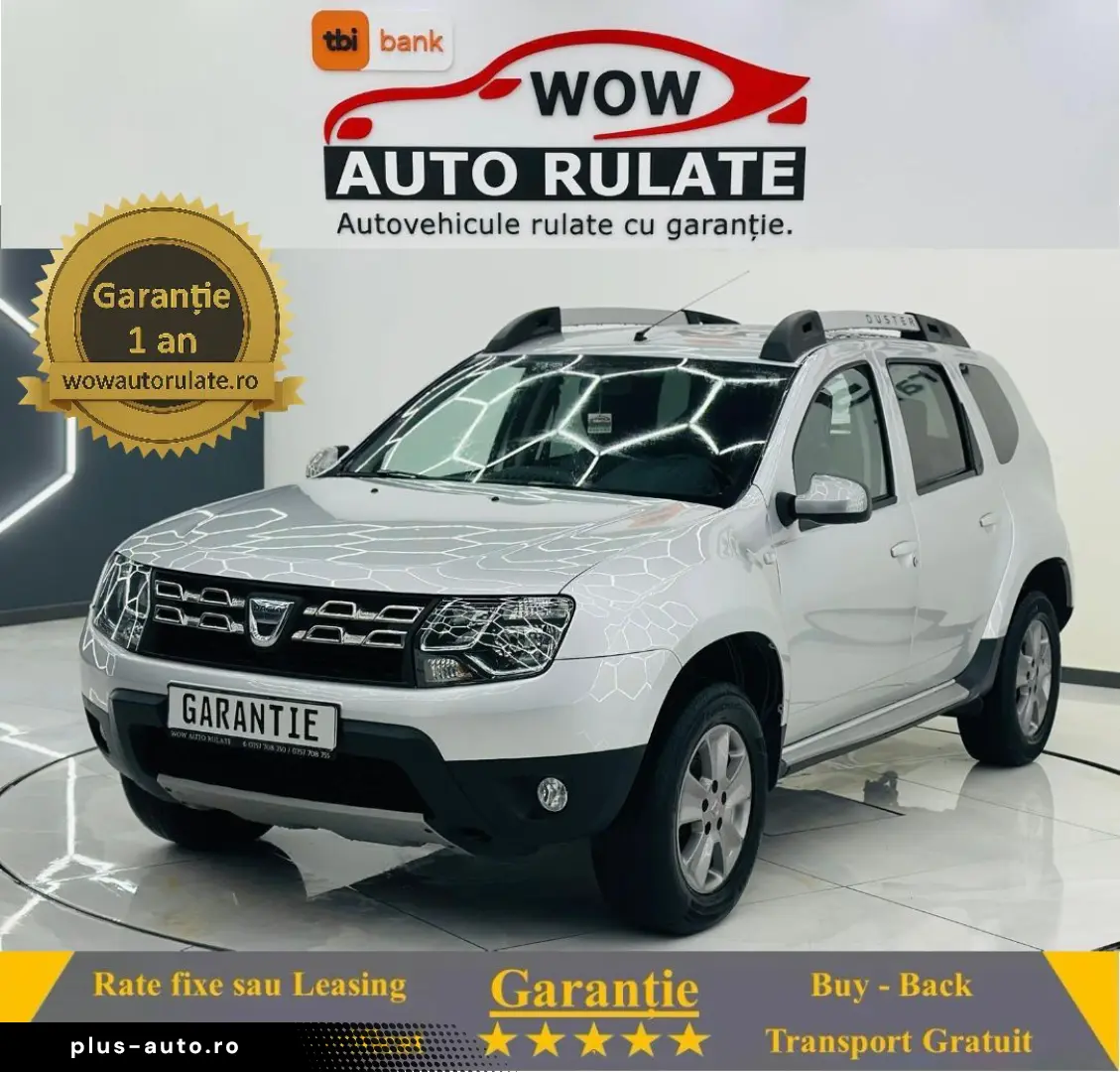 DACIA DUSTER 2018 1.6i E6 Garantie 12 Luni Rate Avans 0 Doar