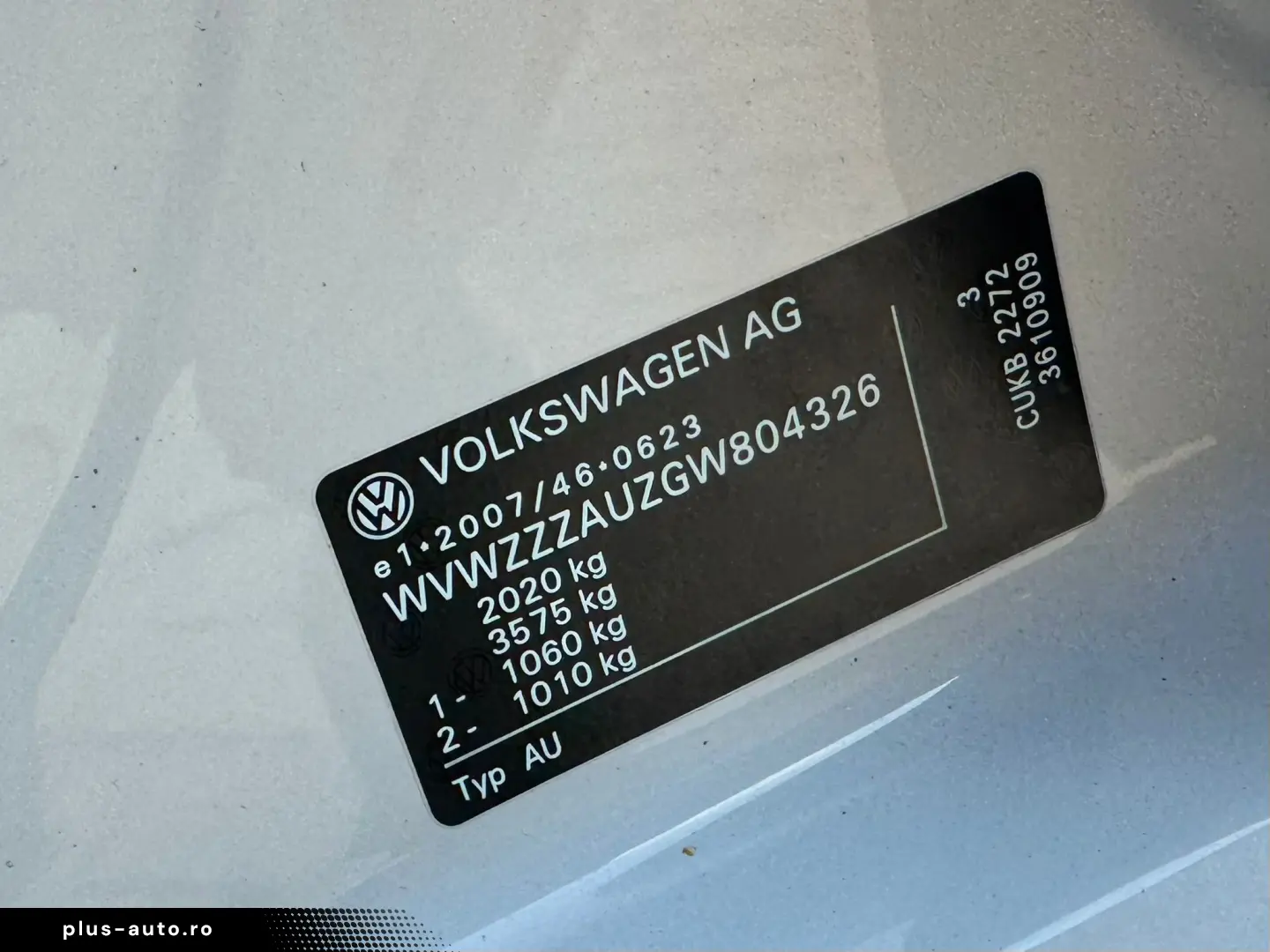 VOLKSWAGEN GOLF VII GTE   FAB 10.2015   1.4 HYBRID 150CP