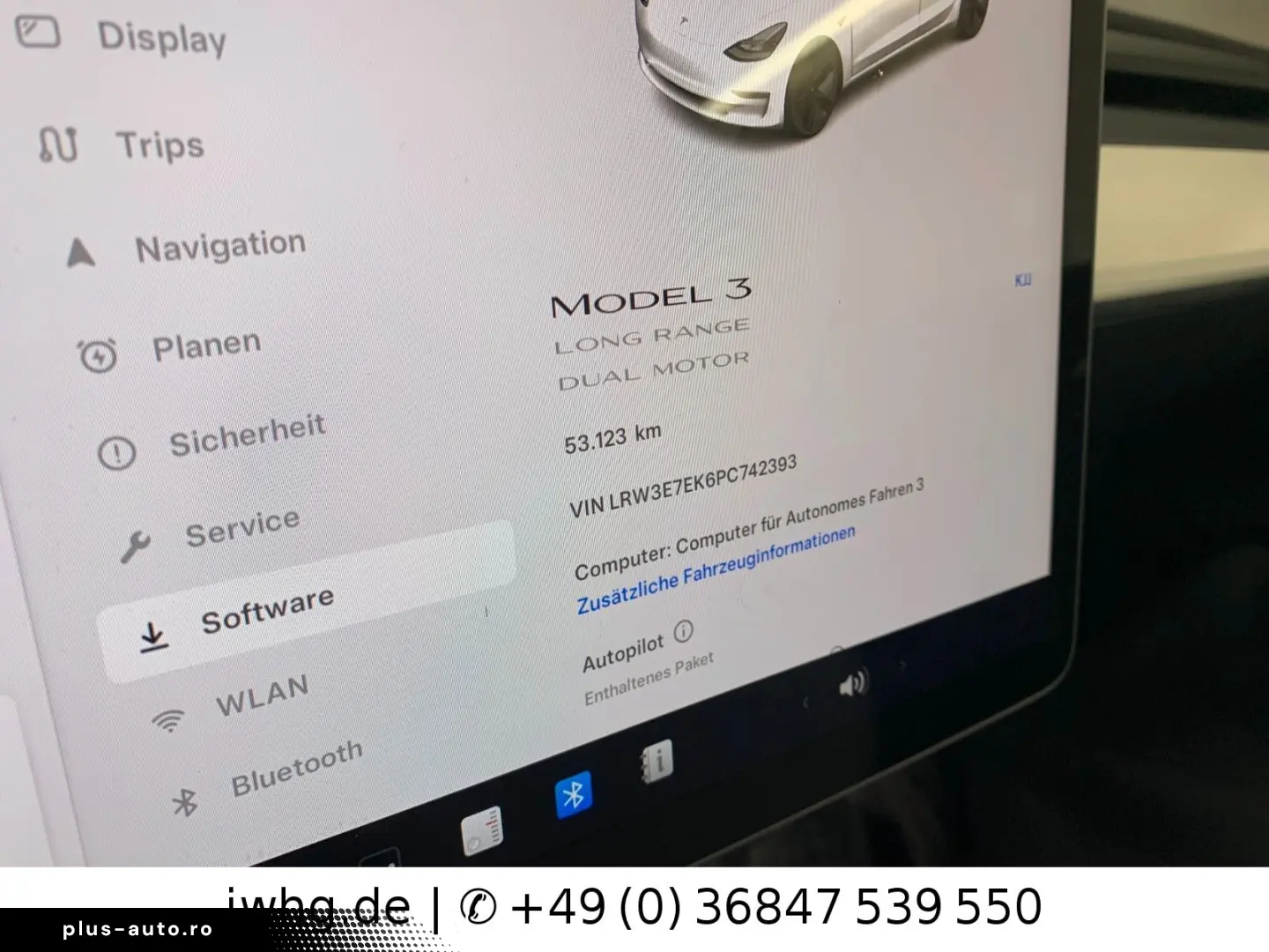 TESLA Model 3 Dual AWD Wärmep. Autopilot Pano Ryzen