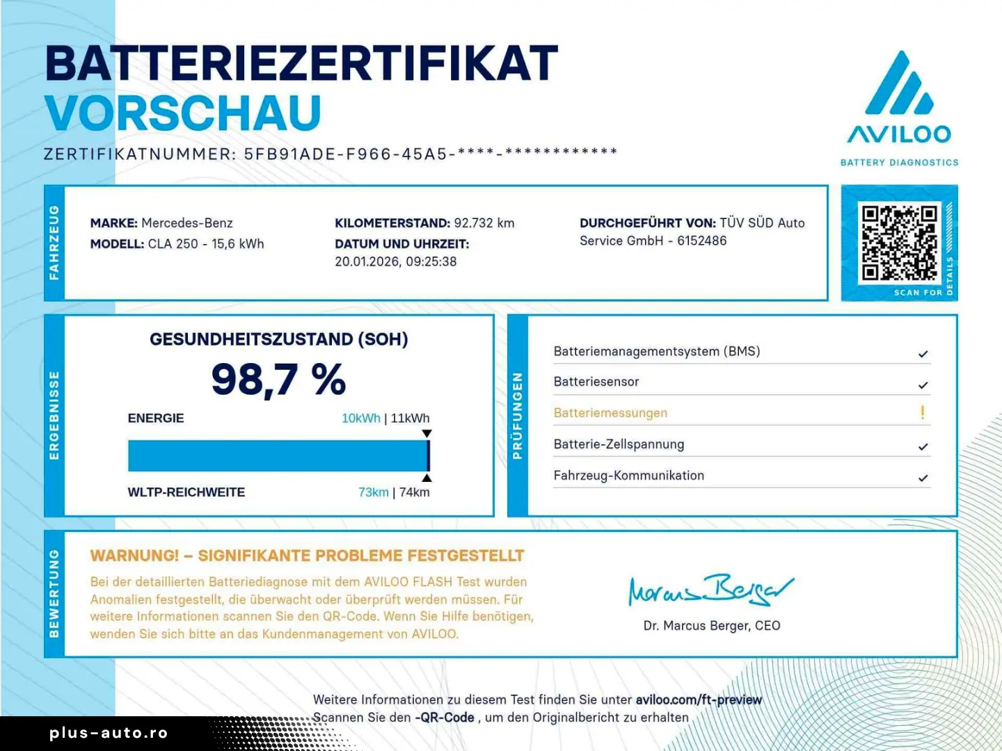 MERCEDES-BENZ CLA 250 e Coupé AMG KAMERA SPURHALTE M&hellip;