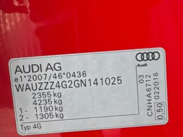 AUDI A6 S-LINE   FAB 03.2016   2.0 DIESEL 190CP   EURO 6