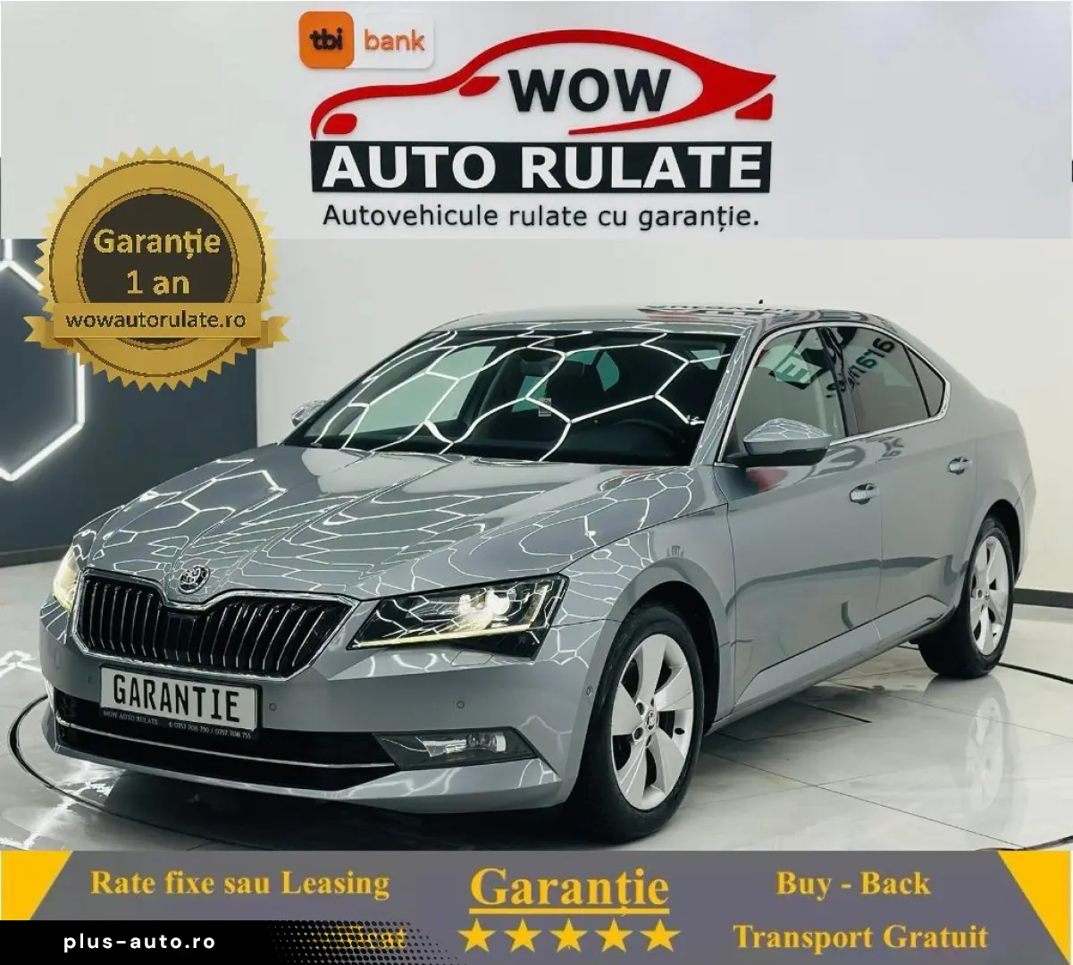 SKODA SUPERB 2016 1.6D E6 Garantie 12 Luni Rate Avans 0 Doar