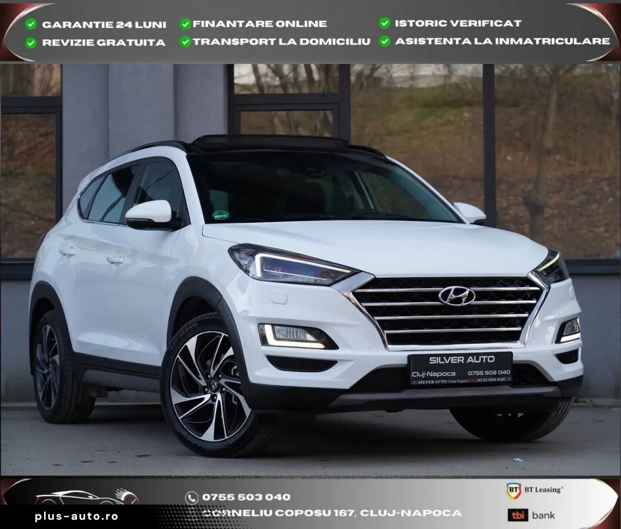 Hyundai Tucson blue 1.6 CRDi 4WD DCT Premium