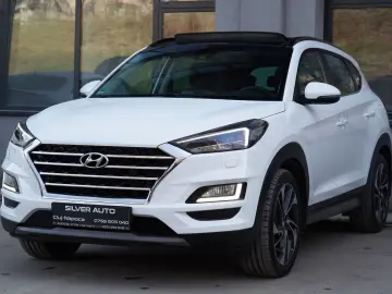 Hyundai Tucson blue 1.6 CRDi 4WD DCT Premium