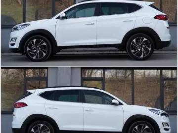 Hyundai Tucson blue 1.6 CRDi 4WD DCT Premium