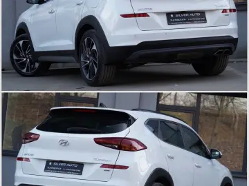 Hyundai Tucson blue 1.6 CRDi 4WD DCT Premium