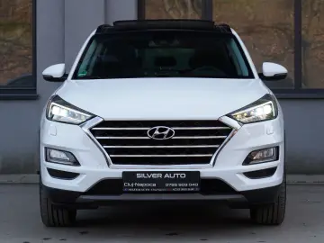Hyundai Tucson blue 1.6 CRDi 4WD DCT Premium