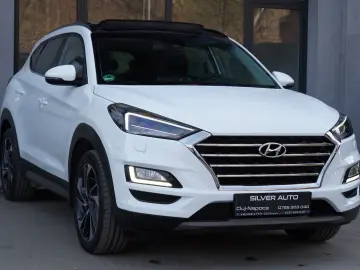 Hyundai Tucson blue 1.6 CRDi 4WD DCT Premium
