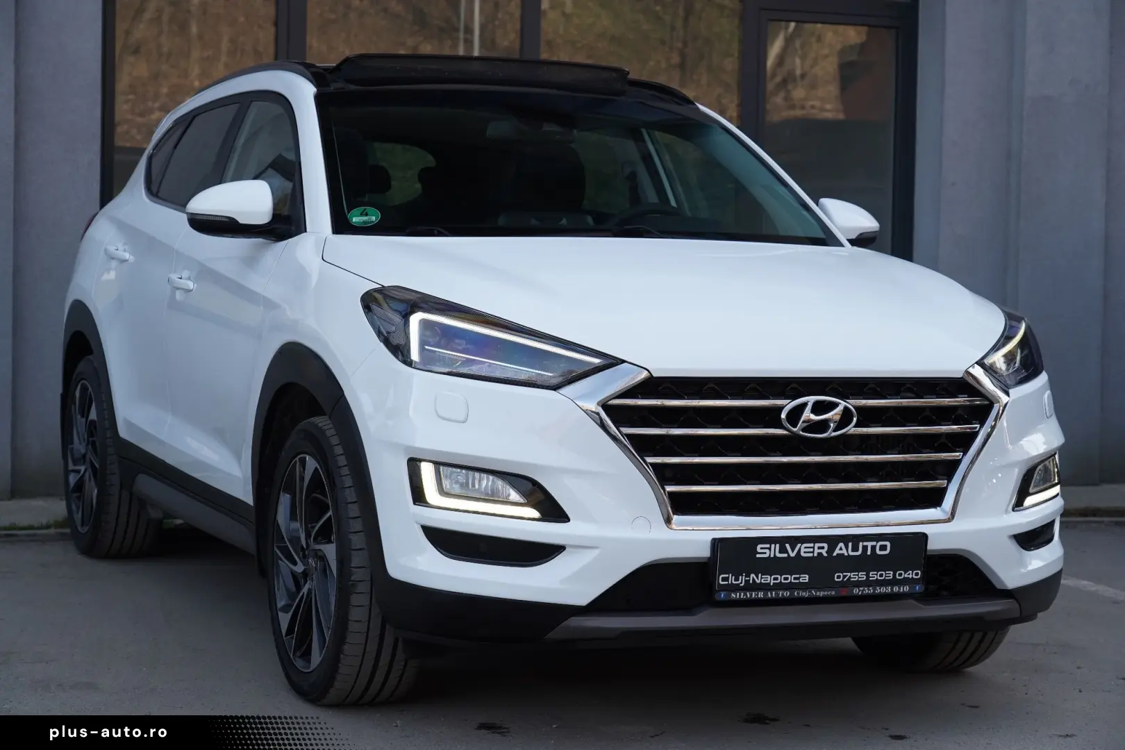 Hyundai Tucson blue 1.6 CRDi 4WD DCT Premium