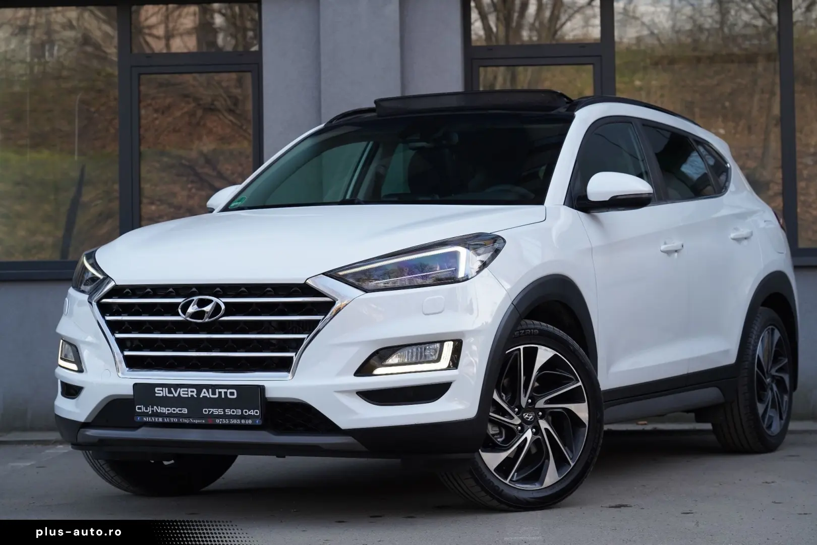 Hyundai Tucson blue 1.6 CRDi 4WD DCT Premium