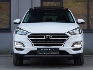 Hyundai Tucson blue 1.6 CRDi 4WD DCT Premium