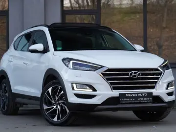 Hyundai Tucson blue 1.6 CRDi 4WD DCT Premium