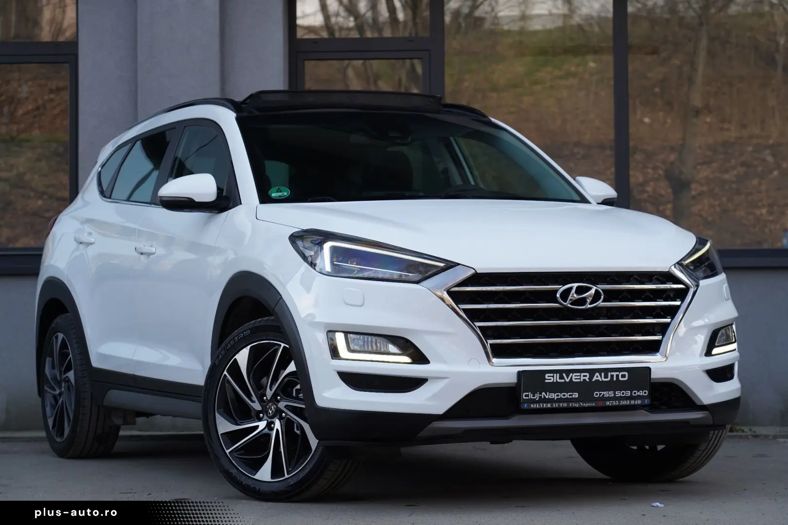 Hyundai Tucson blue 1.6 CRDi 4WD DCT Premium