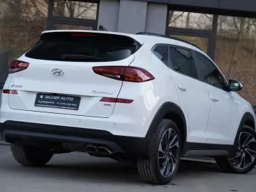 Hyundai Tucson blue 1.6 CRDi 4WD DCT Premium