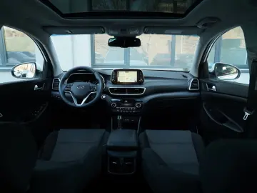 Hyundai Tucson blue 1.6 CRDi 4WD DCT Premium