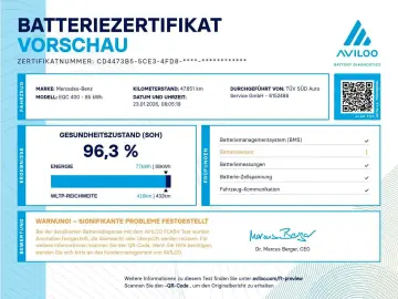 MERCEDES-BENZ EQC 400 AMG 4M TOTWINKEL 360  DISTRO K&hellip;