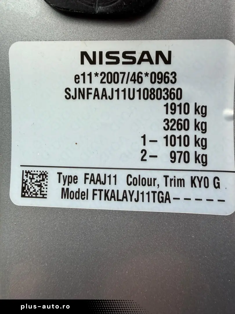 1.5 dCi 110 CP Euro 5   Garantie   Rate