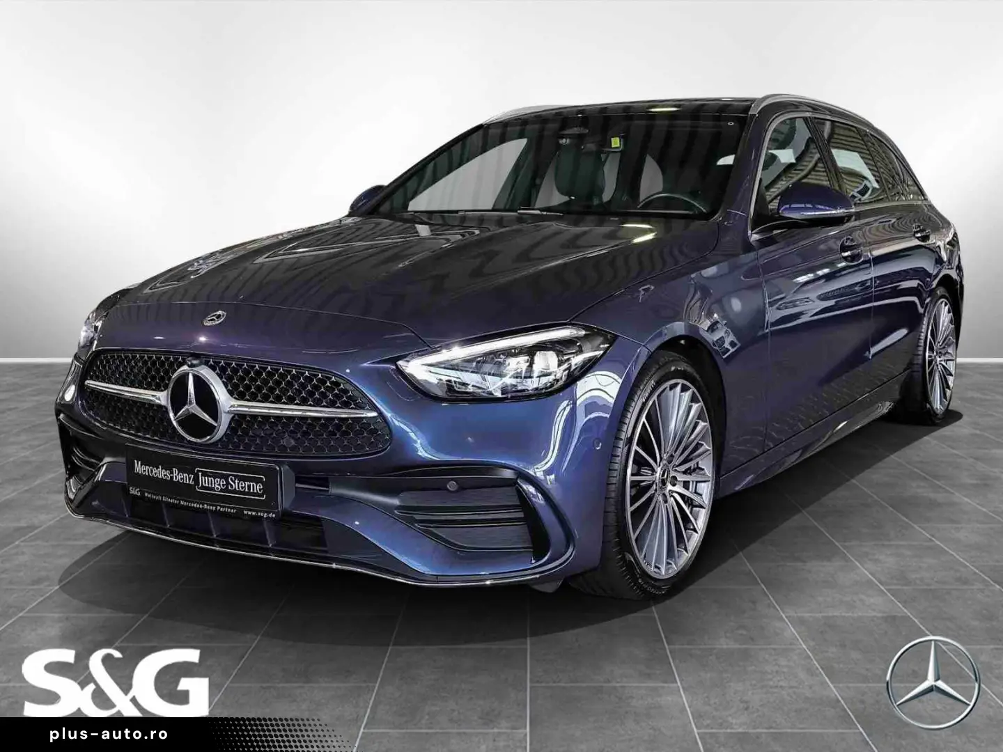 MERCEDES-BENZ C 180 T AMG PANO TOTWINKEL DISTRONIC MEMORY 19