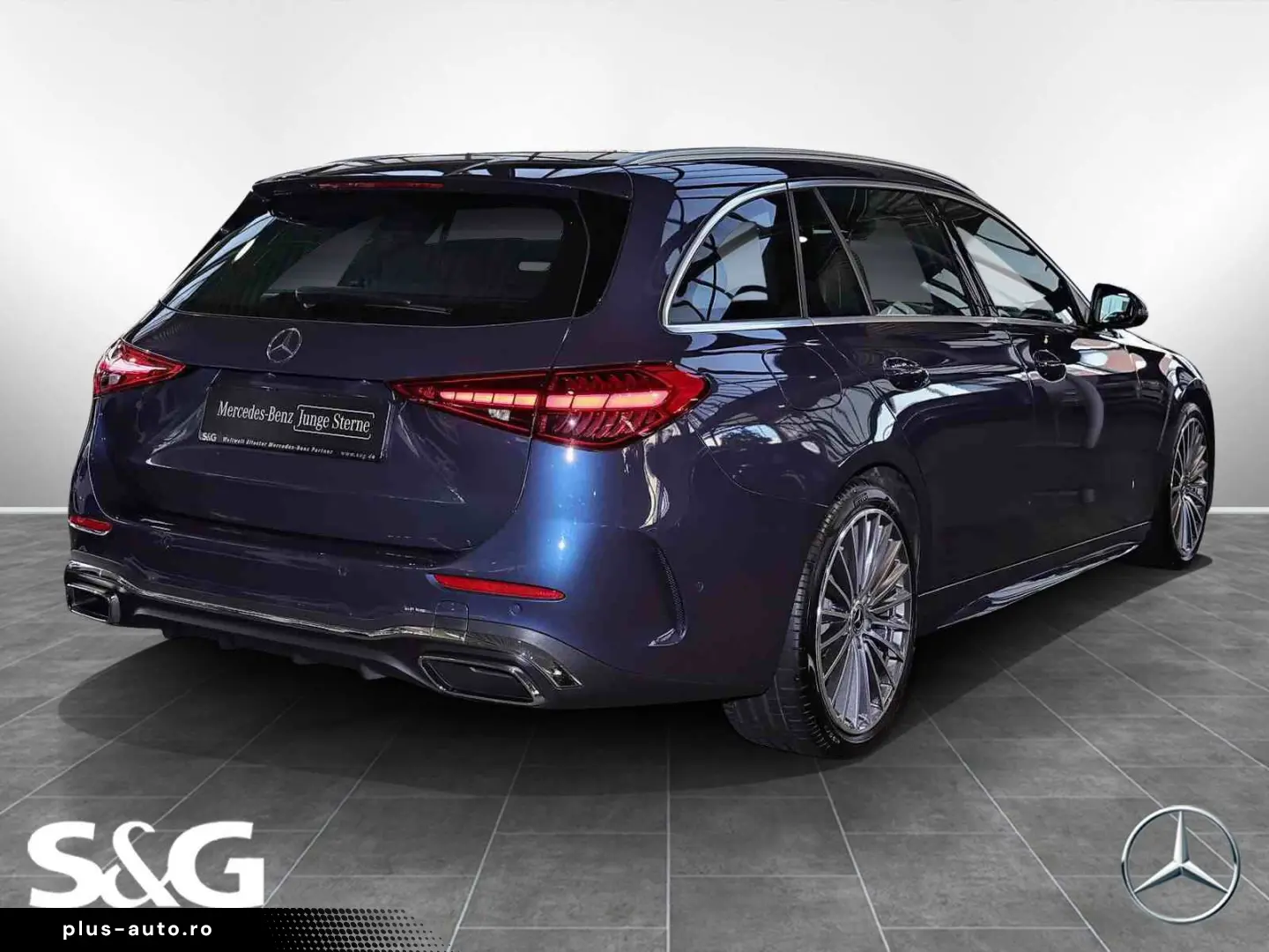 MERCEDES-BENZ C 180 T AMG PANO TOTWINKEL DISTRONIC MEMORY 19